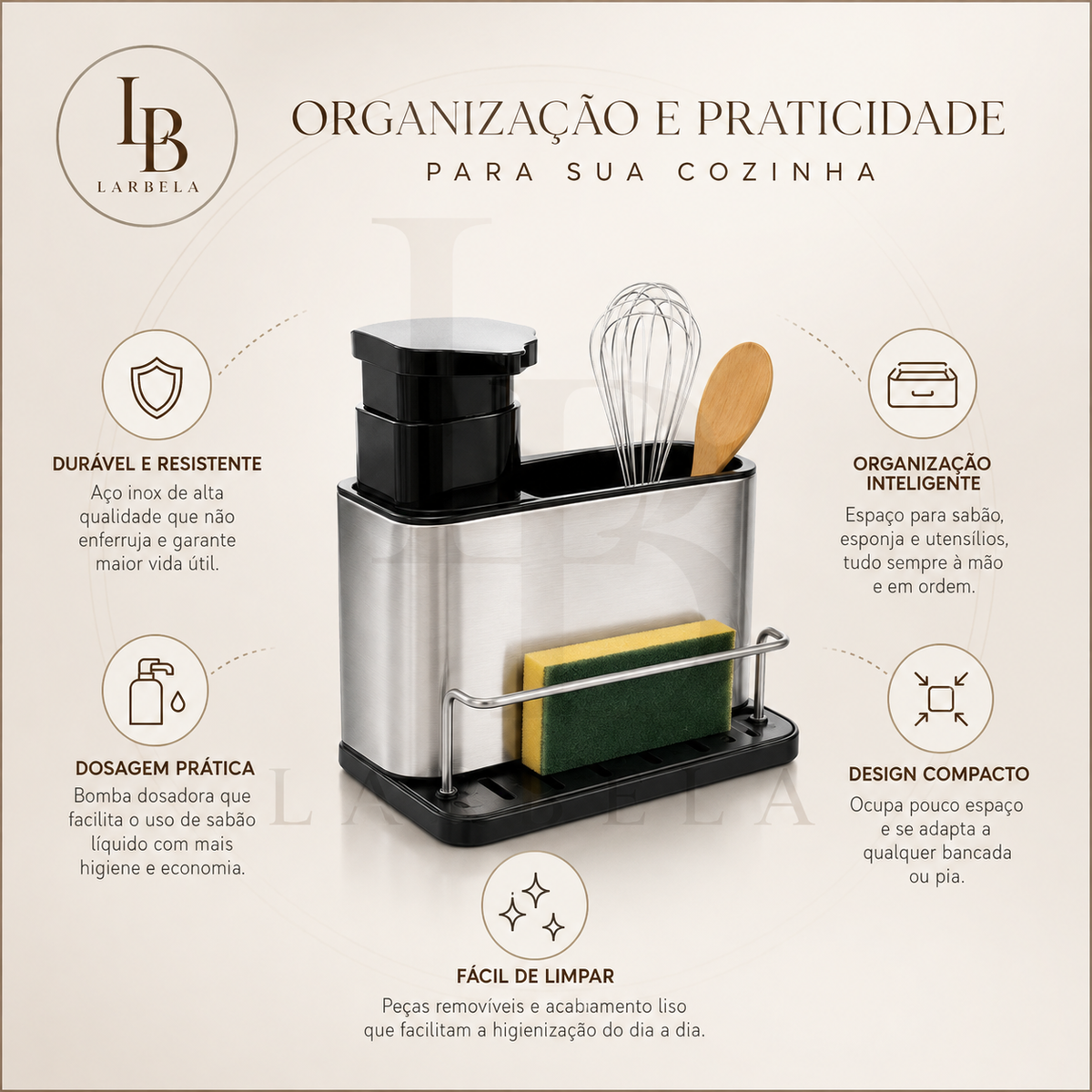 Organizador de Pia PureSink | Larbela