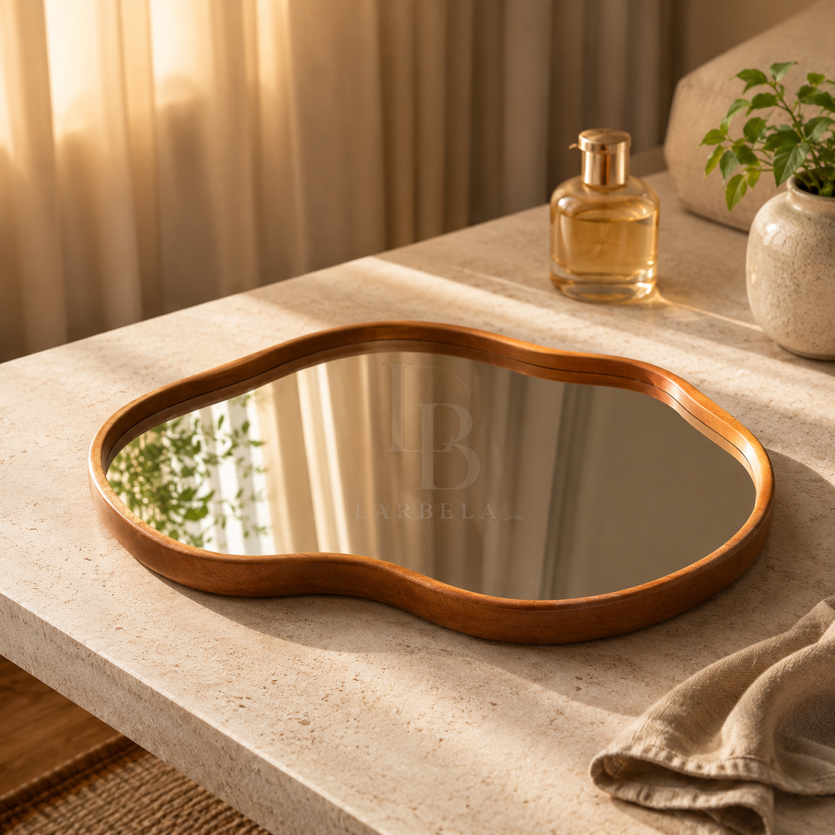 Bandeja Decorativa Espelhada Elegance | Larbela