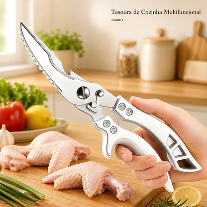 Tesoura de Cozinha Multifuncional ChefCut | Larbela