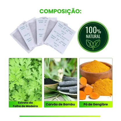 Kit Adesivo Detox – Alívio Noturno para Pés Cansados e Inchados