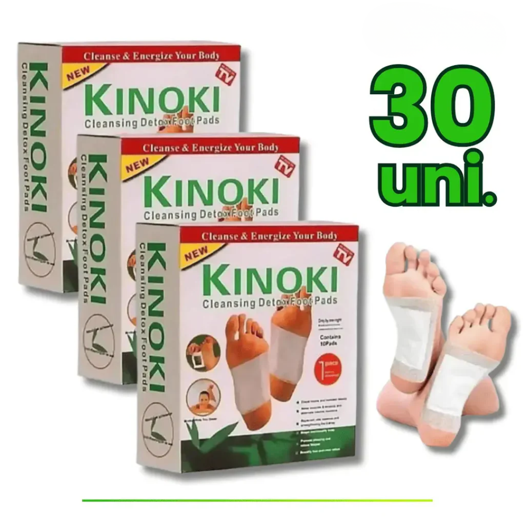 Kit Adesivo Detox – Alívio Noturno para Pés Cansados e Inchados