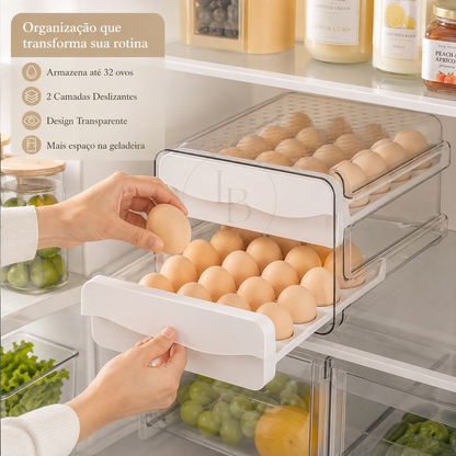 Organizador de Ovos FreshStack | Larbela