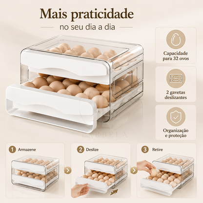 Organizador de Ovos FreshStack | Larbela