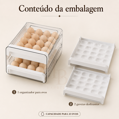 Organizador de Ovos FreshStack | Larbela