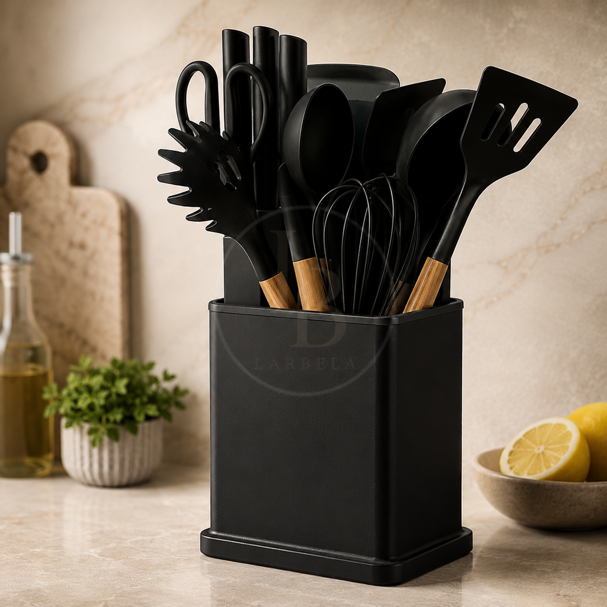 Kit Utensílios de Silicone 19 Peças ChefEssence | Larbela