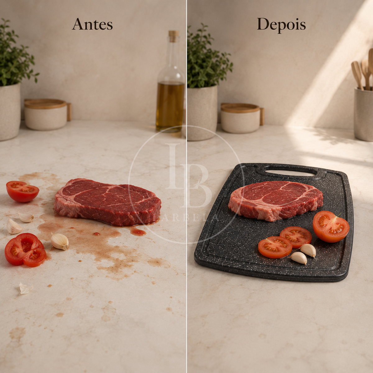 Tábua de Corte Antiderrapante ChefBoard | Larbela