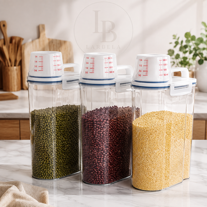 Kit Potes Herméticos Dosador SmartStore | Larbela