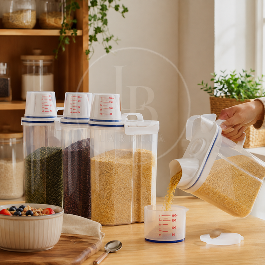 Kit Potes Herméticos Dosador SmartStore | Larbela