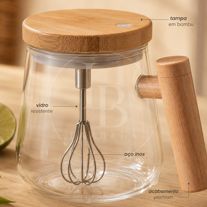 Caneca Misturadora em Vidro MixGlass | Larbela