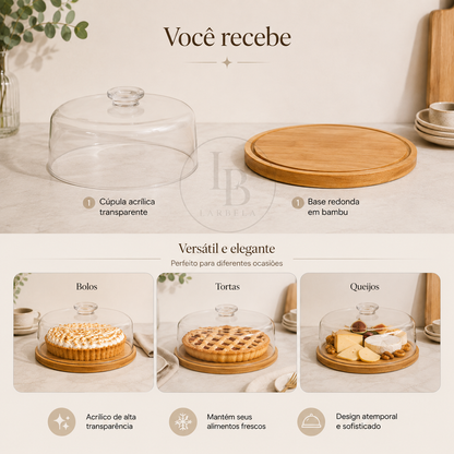 Boleira 2 em 1 BambooServe | Larbela