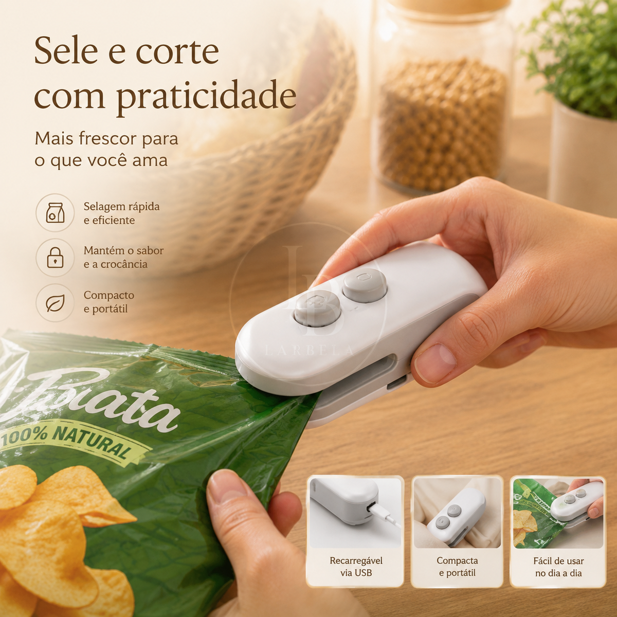 Mini Seladora HeatSeal | Larbela
