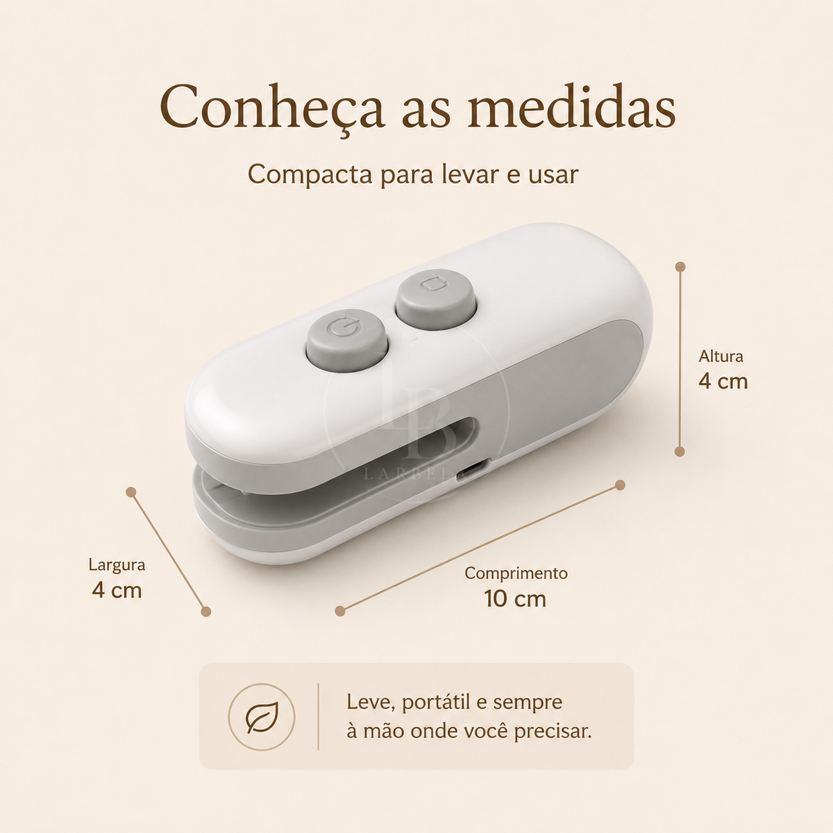 Mini Seladora HeatSeal | Larbela