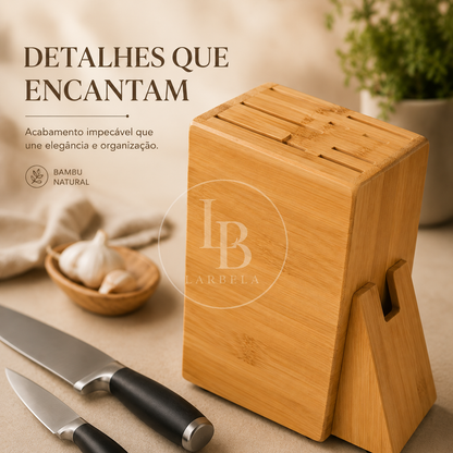 Porta Facas em Bambu Évora™ | Larbela