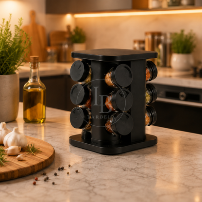 Porta Temperos Giratório SpiceFlow | Larbela