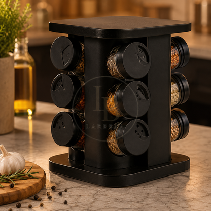 Porta Temperos Giratório SpiceFlow | Larbela