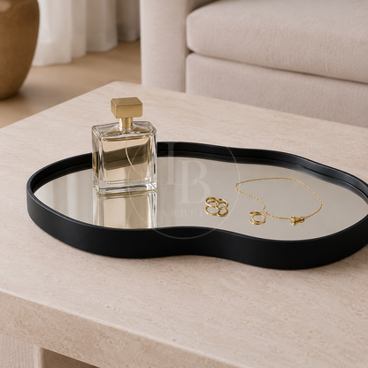 Bandeja Decorativa Espelhada Elegance | Larbela