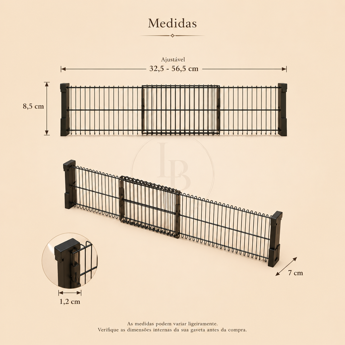 Organizador de Gavetas FlexDiv | Larbela