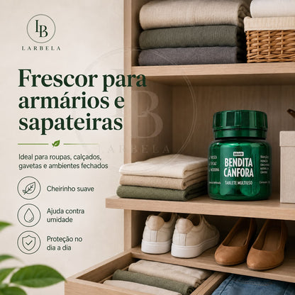 Pastilhas de Cânfora Bendita 30 Unidades | Larbela