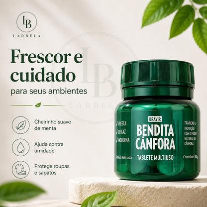 Pastilhas de Cânfora Bendita 30 Unidades | Larbela