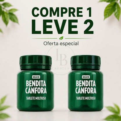 Pastilhas de Cânfora Bendita 30 Unidades | Larbela